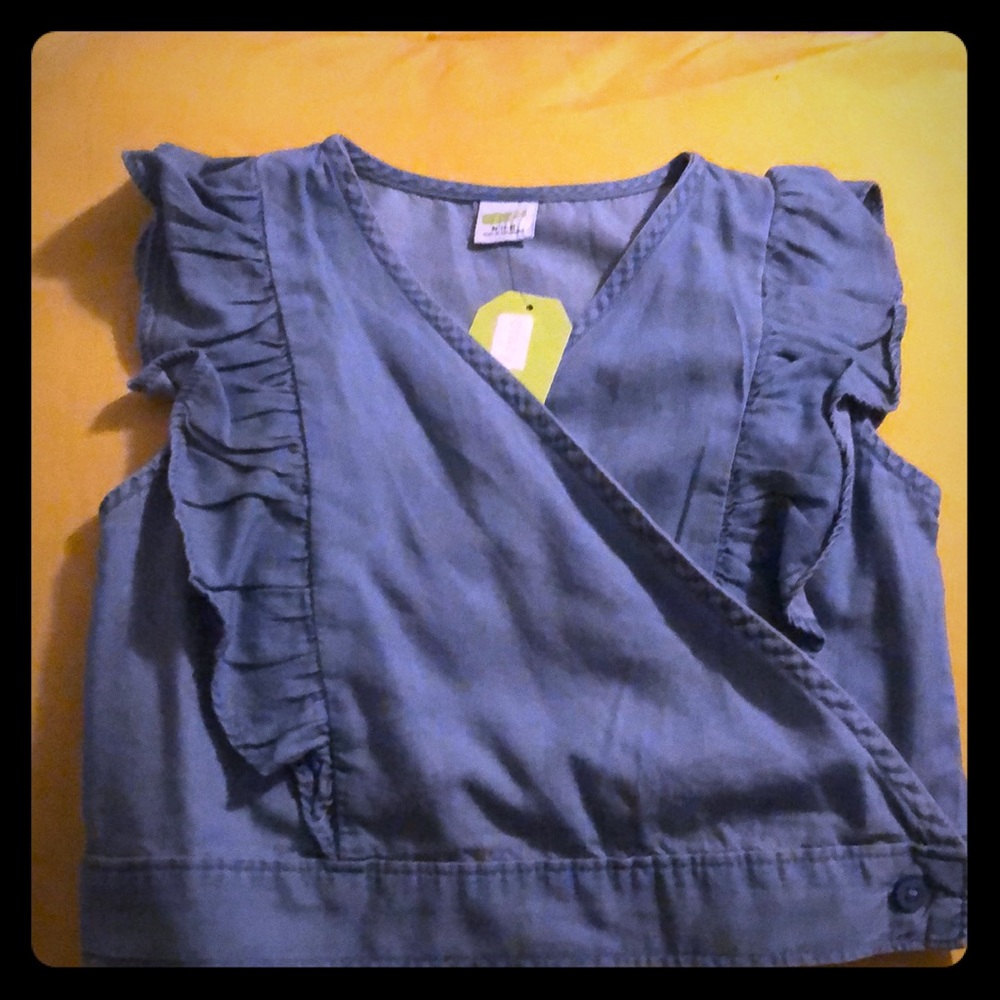 Girls Denim Top